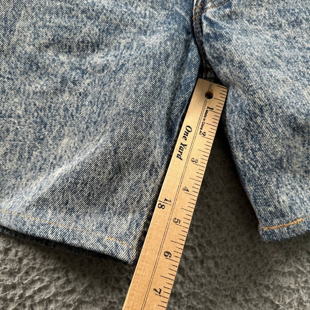 Vtg Levis 501 Jean Shorts Mens 31(30‎ Fit) Stonewash Denim Made in USA Y2K - Picture 5 of 10
